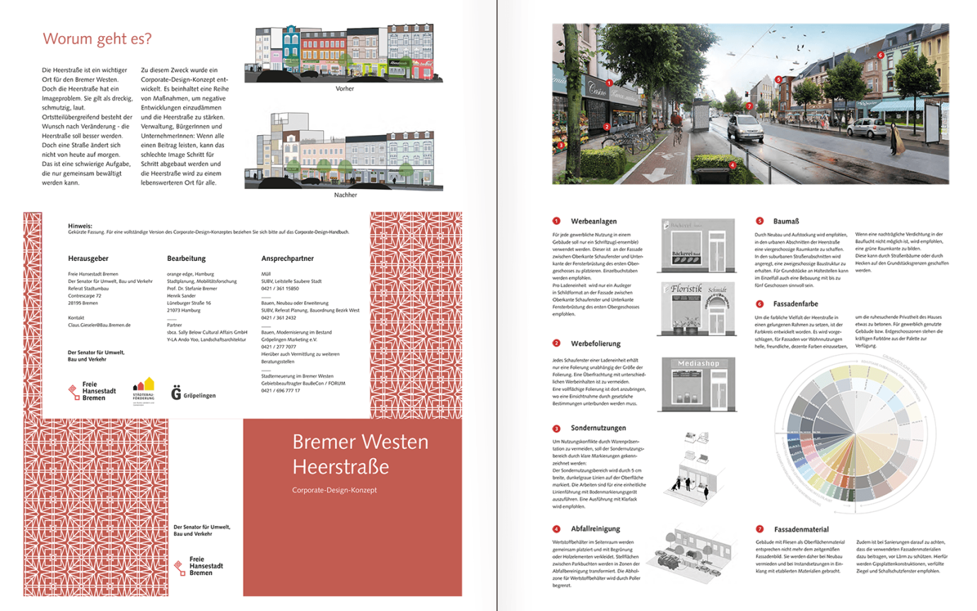 Rahmenplan Oslebshauser Park Prospekt Bremer Westen