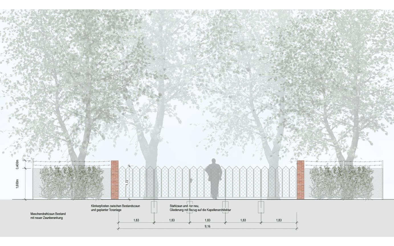 Friedhof Schiffbek Horner Geest B14 Schnitt E