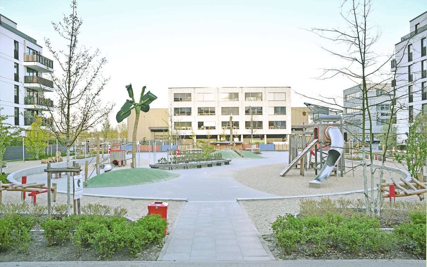 &Uuml;berblick Spielplatz