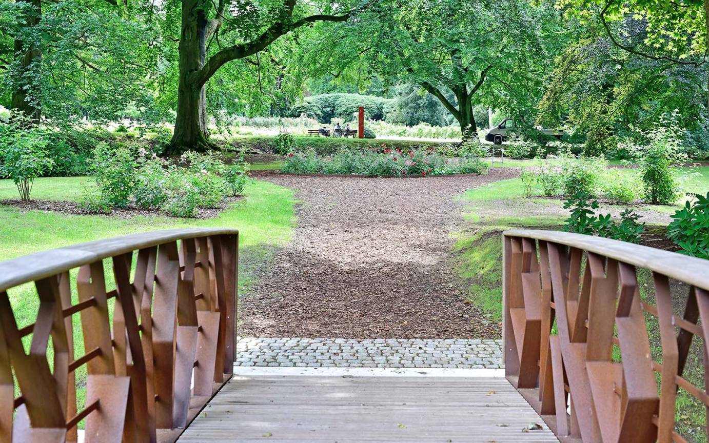 Südteichbrücke Rosarium Ohlsdorf