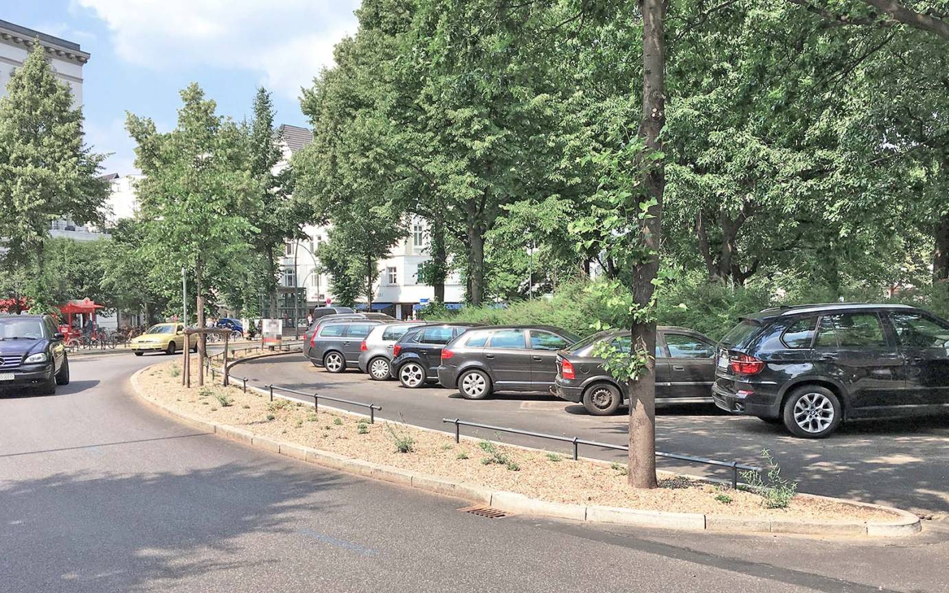 Klosterstern Kreiselfl&auml;chen Begr&uuml;nung