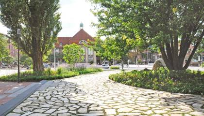 Museumsachse Blickrichtung Standesamt