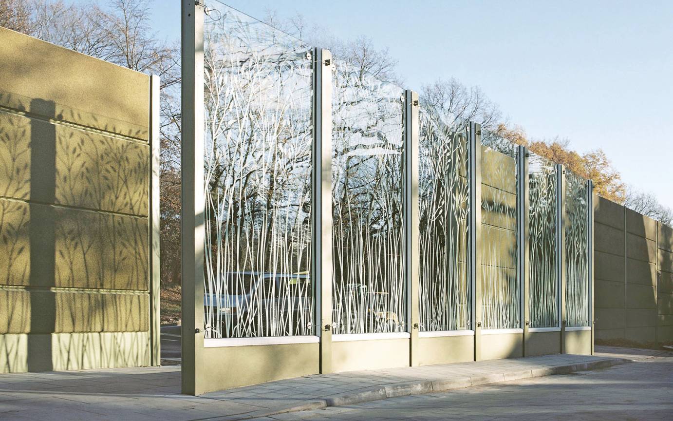 Sengelmannstra&szlig;e Fu&szlig;g&auml;ngerschleuse Sicherheitsglas