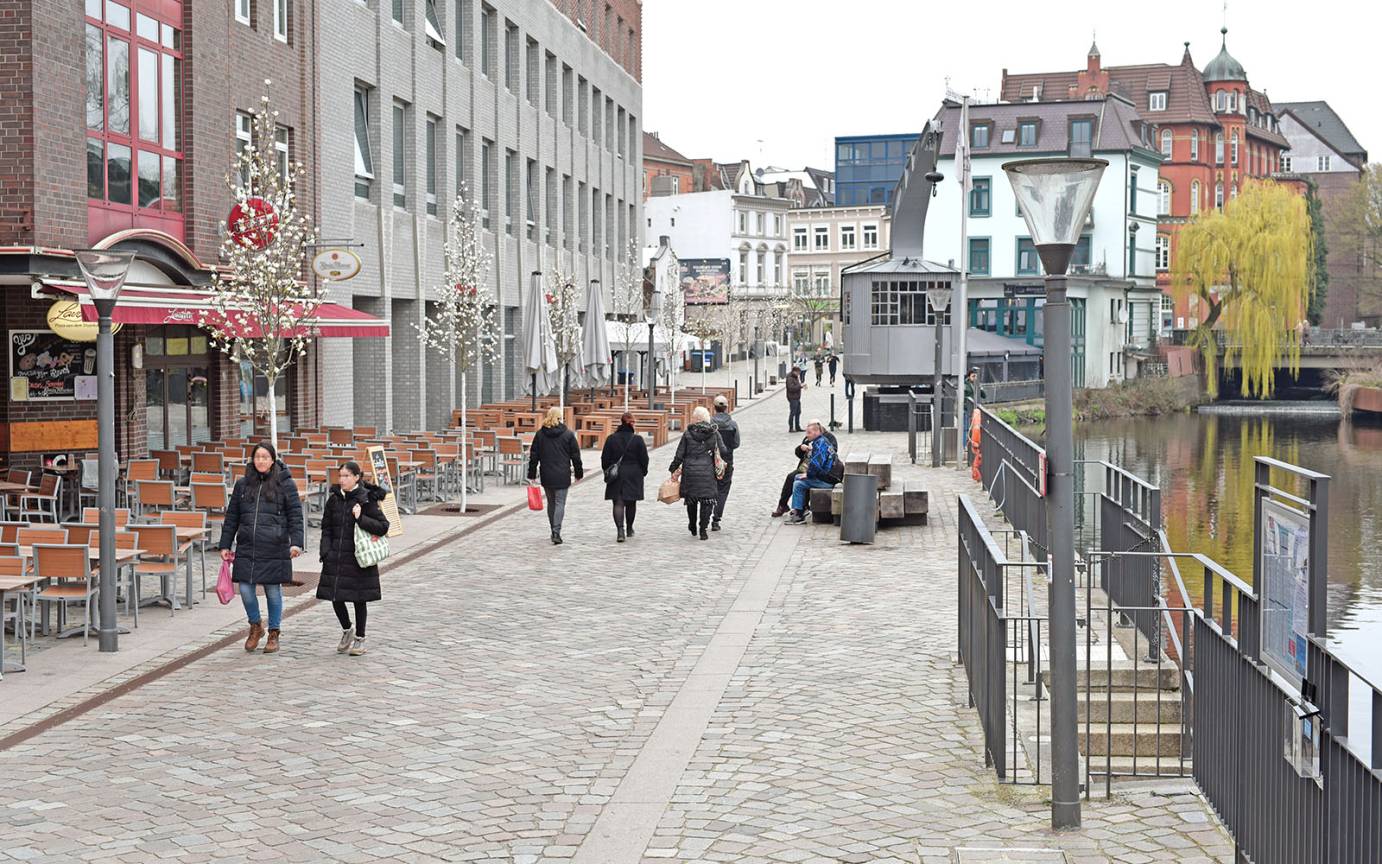 Serrahnstra&szlig;e Bergedorf Uferpromenade Serrahn