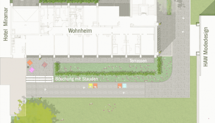 Armgartstraße Lageplan Entwurf