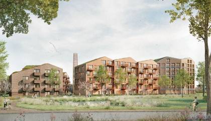 Freiburger Straße Perspektive Contrescarpe