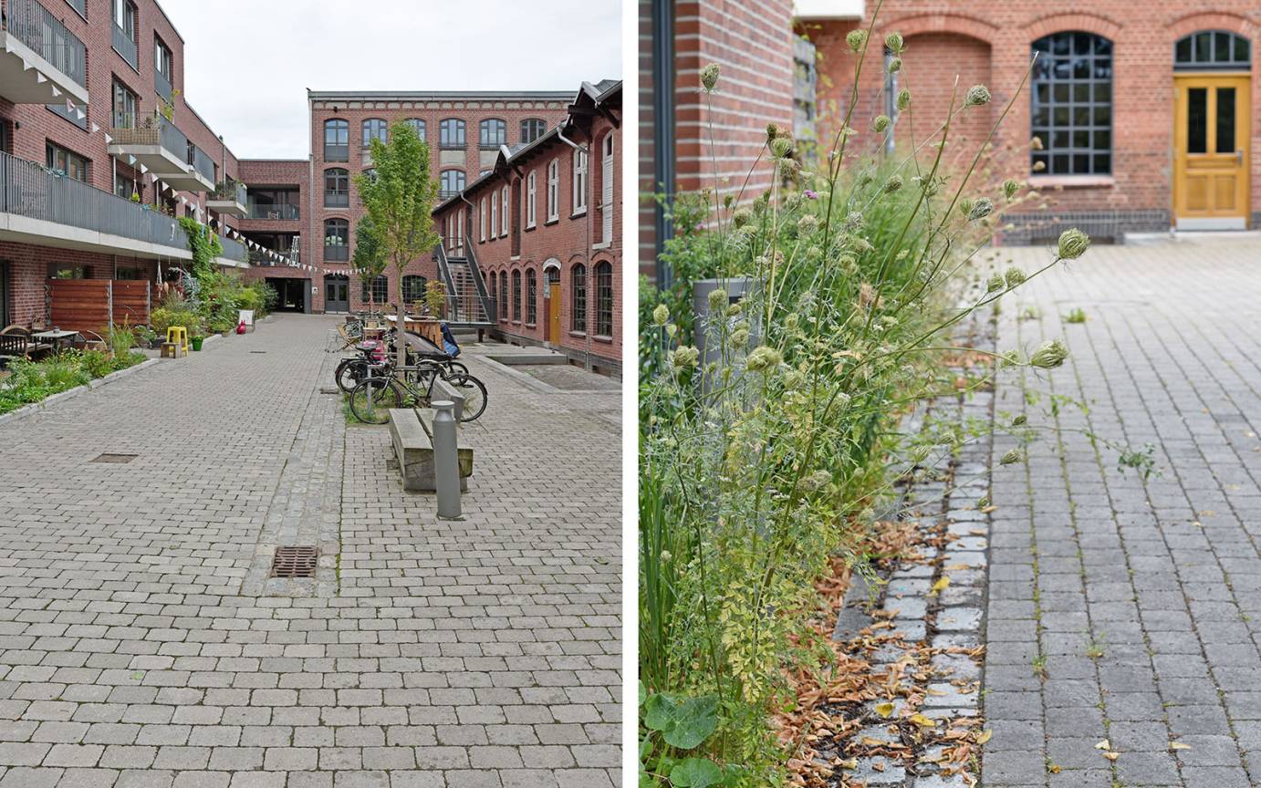 Gr0&szlig;e Freiheit Achsen Wohngeb&auml;ude Hof