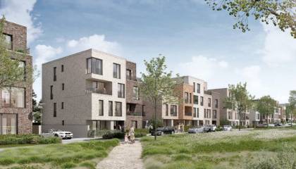 Jenfelder Au Hamburg Gebäudeensemble Kaskadenpark