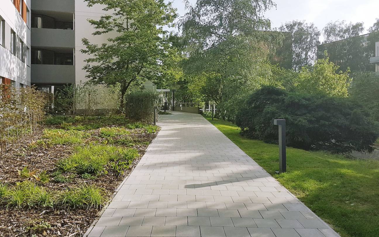 Margaretha-Rothe-Haus Neugestaltung Zuwegung Geb&auml;udeeingang