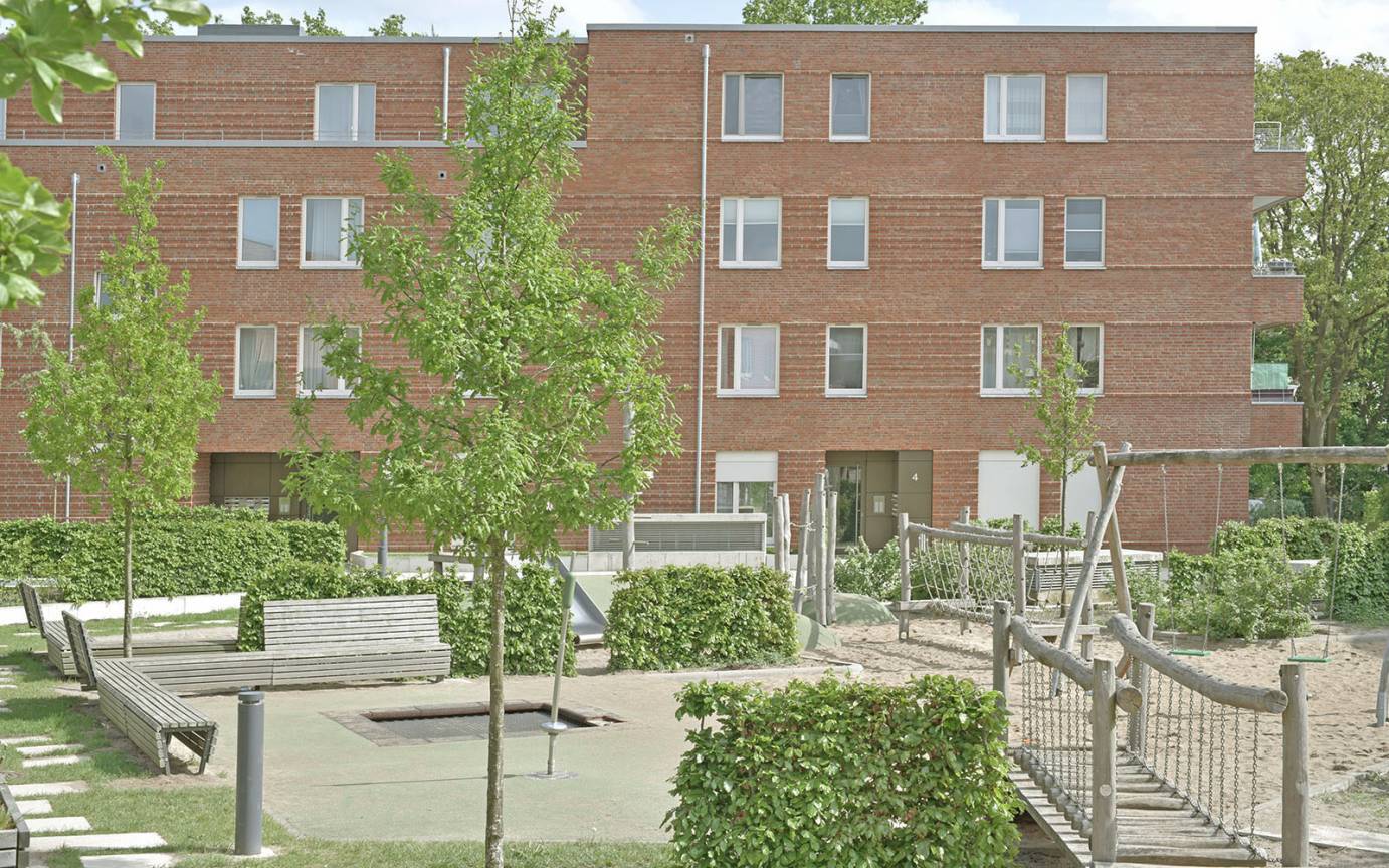 Wohnen am Volkspark Vorhornweg Elbgaustra&szlig;e Trampolin