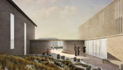 Arche Wattenmeer Visualisierung Dünenhof