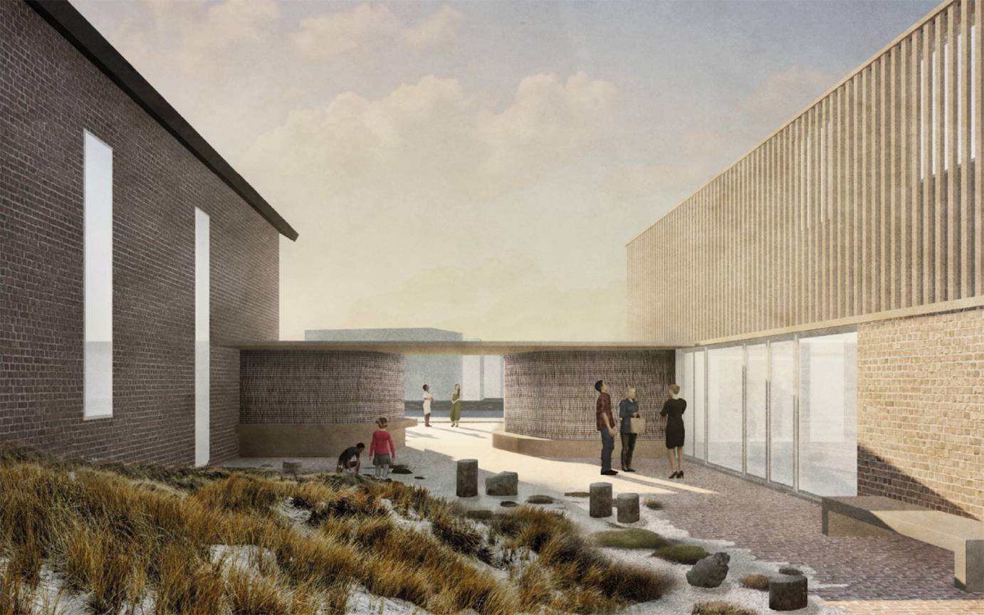 Arche Wattenmeer Visualisierung D&uuml;nenhof