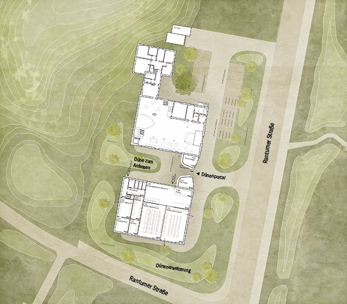 Arche Wattenmeer Sylt Lageplan 200