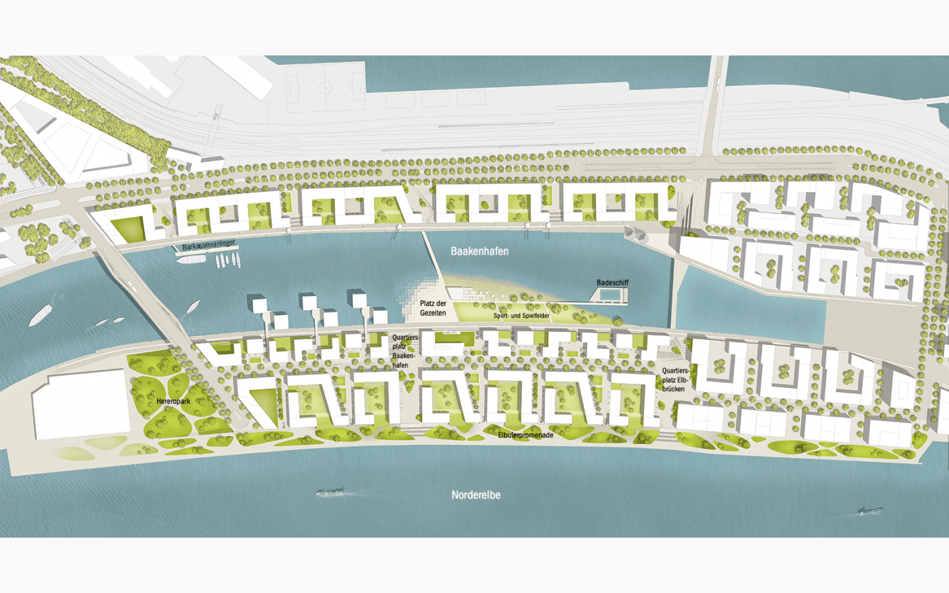 Baakenhafen Hamburg Übersichtsplan