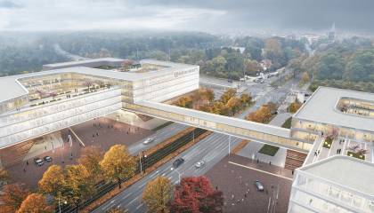 Continental Hannover Perspektive Vorplatz Haupteingang Hans Böckler Allee