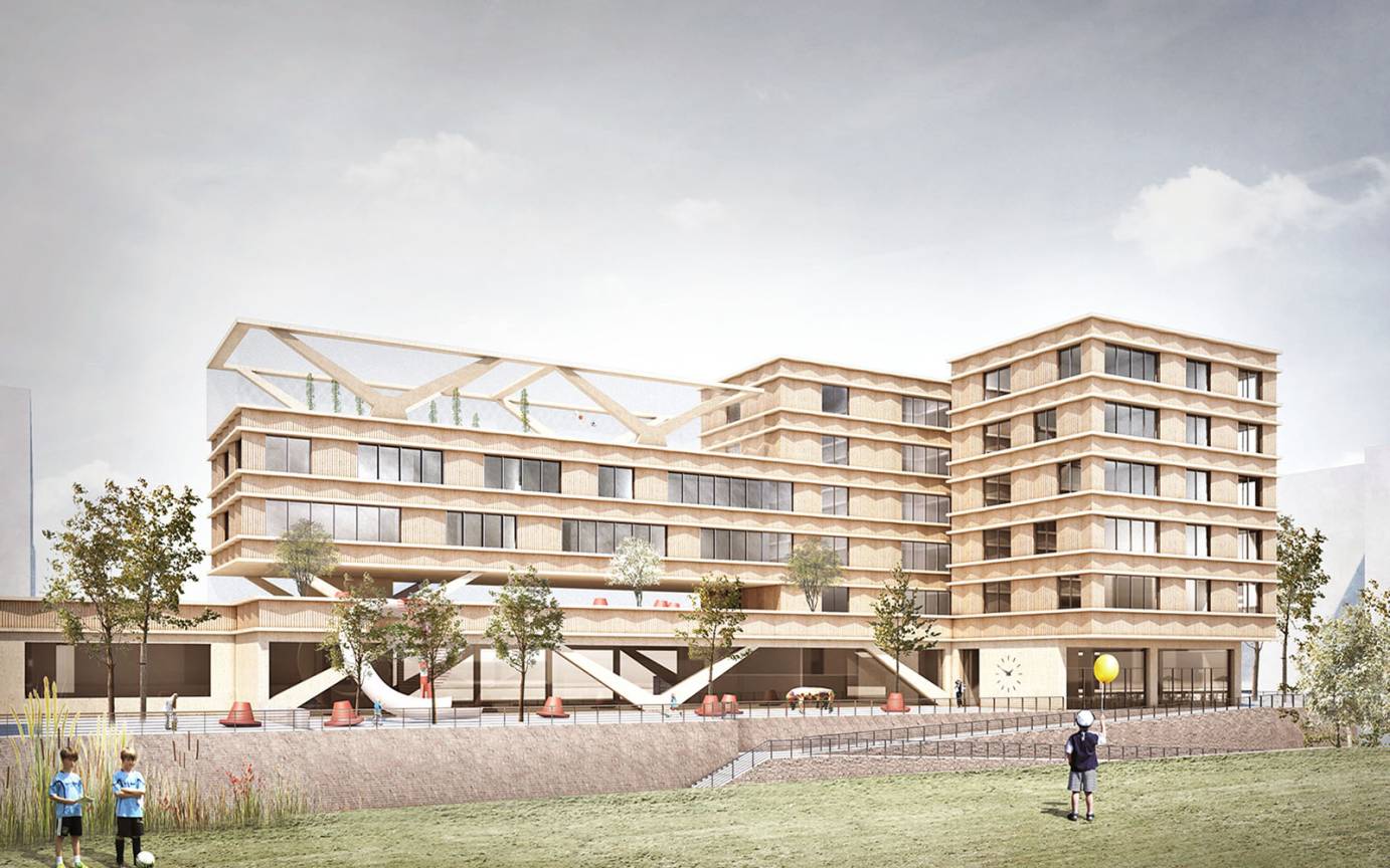 Grundschule Blick von Norden