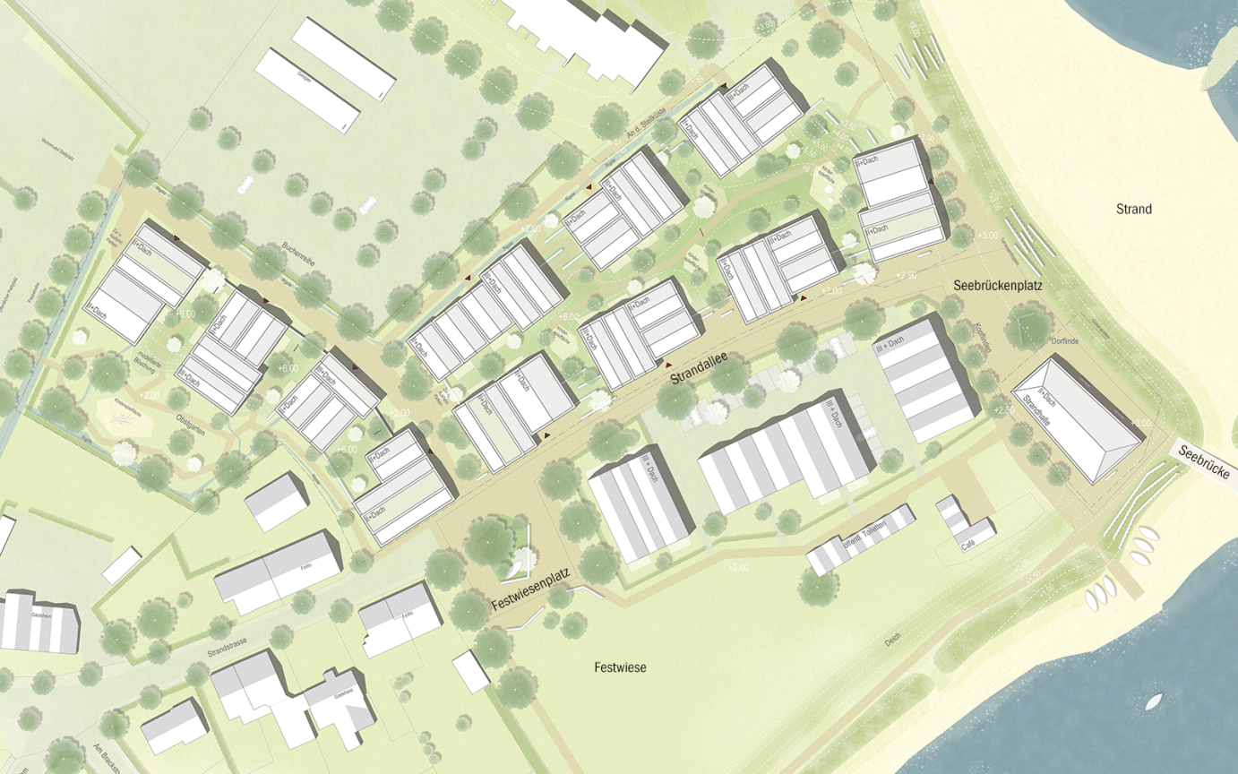 Hohwacht Variante 01 Lageplan Entwurf