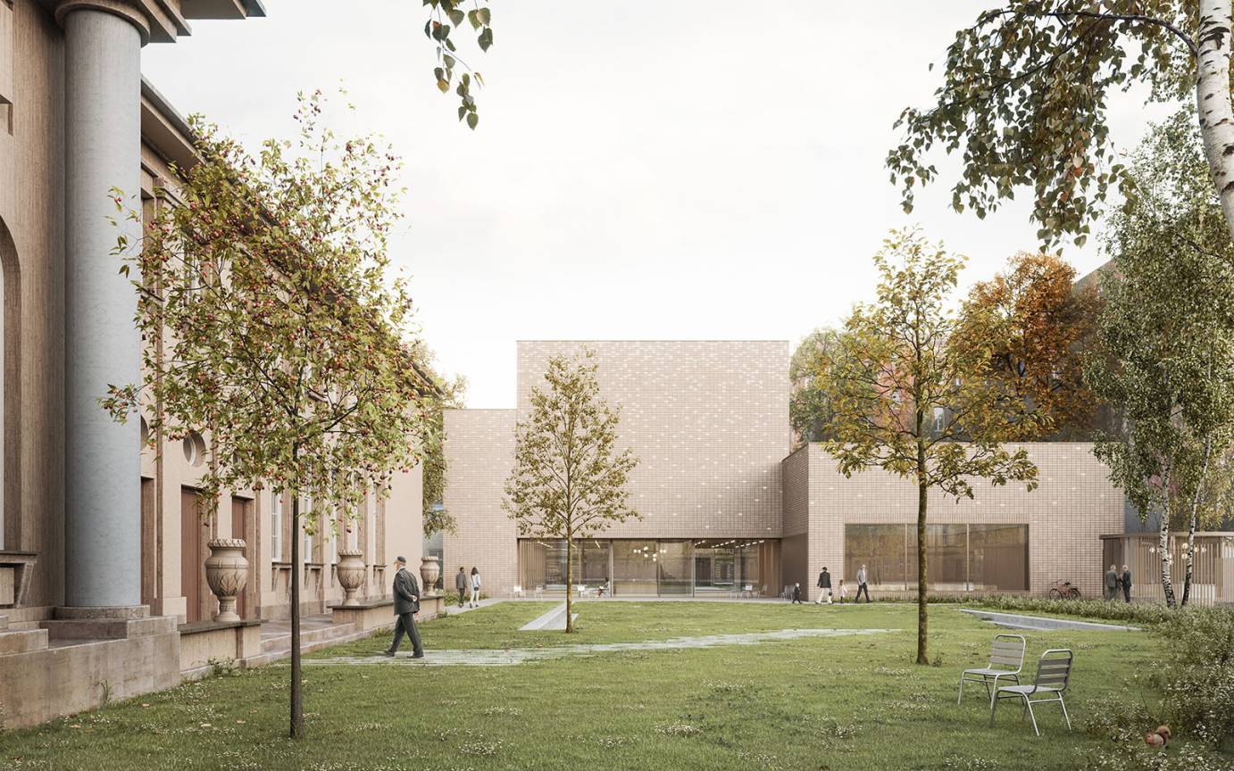 J&uuml;disches Zentrum Berlin Visualisierung