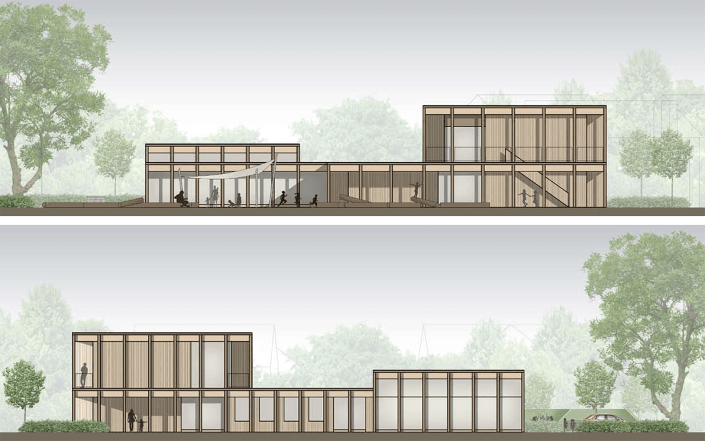 Kita Bad Bramstedt Nord Stra&szlig;enansicht