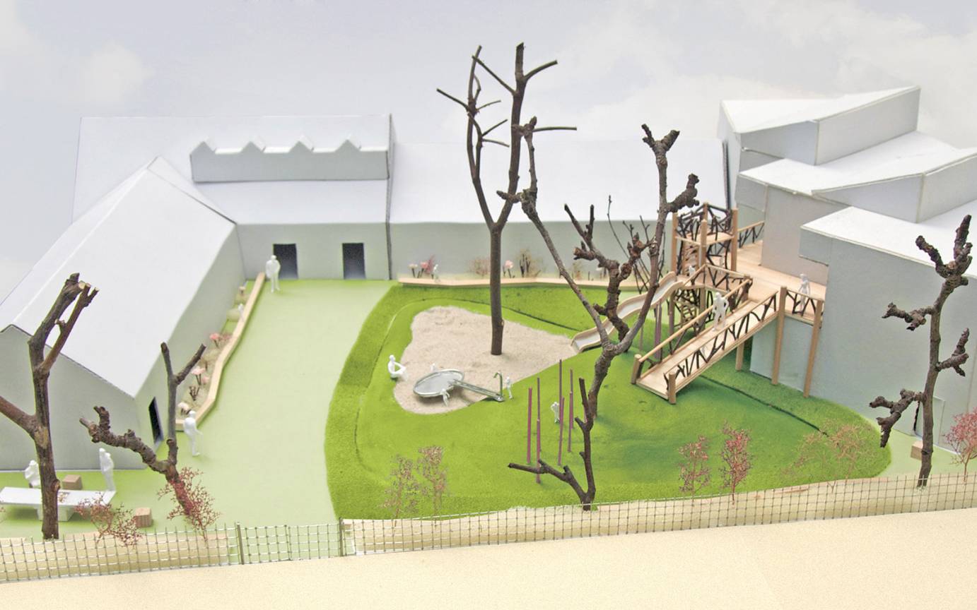 Kita Rissen Modell &Uuml;bersicht Gel&auml;nde