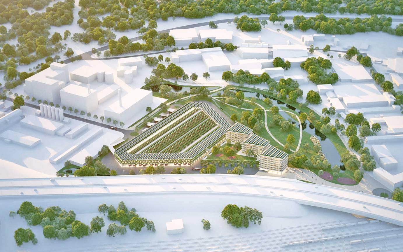 Stellinger Moor Vogelperspektive