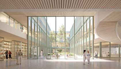 Laborgebäude Bonn Hofgebäude Patio